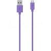 Belkin Range 2m Micro USB kabelis išmaniesiems telefonams ir planšetiniams kompiuteriams - Violetinė
