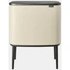Šiukšlių dėžė Brabantia Bo Touch, 3 x 11 l, Šviesaus smėlio spalvos