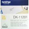 Brother Brolis | DK-11201 standartinės adresų etiketės | Juodas, Baltas | DK | 29mm x 90mm