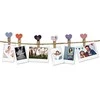 Nuotraukų rėmelis Fujifilm Instax dizaino klipai Hearts