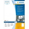 HERMA 10315 lipni etiketė Balta Suapvalintas stačiakampis Keičiama 100 vnt