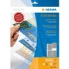 Herma atvirukų kišenės 10x15 10x4 lakštai skaidrūs 7695