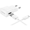 Samsung kelioninis įkroviklis TA20EWEU microUSB 2A (Baltas)