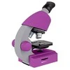 Mikroskopas Bresser Junior 40-640x - violetinis