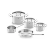 Nerūdijančiojo plieno puodų ir keptuvės rinkinys „Fissler Original-Profi Collection“, 5 dalių, 084-378-05-000/0