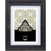 Nuotraukų rėmelis Nielsen Design Nielsen Accent Vintage 30x30 medžio juoda 3233103