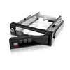 ICYBOX IB-168SK-B Icy Box Mobile Rack 5,25 skirtas 3,5 SATA HDD, juodas