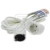 REV prailginimas Powersplit 5m baltas