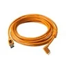 USB kabelis - Tether Tools Pro USB 3.0 Micro-B 4.6m aukštos matomumo oranžinis