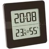 Termometras - higrometras su laikrodžiu, data ir žadintuvu TFA 30-5038-01