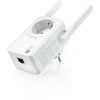 TP-LINK 300Mbps belaidis N sieninis diapazono ilgintuvas su pralaidumu „Atheros 2T2R 2.4GHz 802.11n/g/b“ įjungimu/išjungimu ir diapazono ilgintuvu