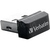 USB atmintis Verbatim 32GB, su OTG adapteriu, juoda / V49822