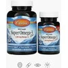 Carlson Lab SUPER OMEGA-3 - norvegiški žuvų taukai su Omega-3, didelė koncentracija, 100+30 kapsulių