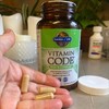 Garden of life Vitamin Code RAW B-COMPLEX - B grupės vitaminai visaverčiai su antioksidantais, probiotikais ir fermentais. Bioaktyvus kompleksas, 60 vegkapsulių
