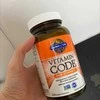 Garden of life Vitamin Code RAW VITAMIN C - Vitaminas C visavertis su antioksidantais, probiotikais ir fermentais. Bioaktyvus kompleksas,120 vegkapsulės