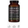 KIKI Health Organic PSYLLIUM HUSKS - Natūralios Skaidulos žarnynui, 120 kapsulių