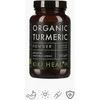 KIKI Health Organic TURMERIC- Ekologiška Ciberžolė su kurkuminu,150 g. milteliai