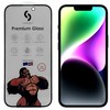 Connect Apple iPhone 14 / 13 / 13 Pro Privacy 3D Corning Gorilla Glass 5X stong Juodas
