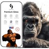 dbramante Apsauginis stiklas Connect Apple iPhone 14/13/13 Pro/16e/SE4 3D Corning Gorilla Glass 5X stong Juodas CONAPP14FCG