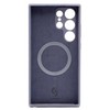 Connect Samsung Galaxy S24 Ultra Premium Quality Magnetic Soft Touch Silikoninis dėklas Midnight Mėlyna