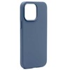Connect Apple iPhone 14 Pro Max Premium Magsafe Soft Touch Silikoninis dėklas New Function Midnight Mėlyna