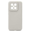 Connect Xiaomi 14 Premium Quality Magnetic Soft Touch Silikoninis dėklas Pilkas