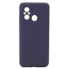Connect Xiaomi Redmi 12C Premium Quality Soft Touch Silikoninis dėklas Midnight Mėlyna