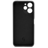 Connect Xiaomi Redmi 12 / Redmi 12 5G Premium Quality Soft Touch Silikoninis dėklas Juodas