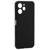 Connect Xiaomi Redmi 12 / Redmi 12 5G Premium Quality Soft Touch Silikoninis dėklas Juodas