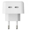 iLike CH1 35W Dual Port USB-C Fast Charger for all Apple devices (Analog A2676 MNWP3ZM/A) Baltas