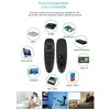CP G10s Universāla Smart TV Air Mouse - Bezvadu / IR Pults Balss Asistents &amp; Giroskops Melna