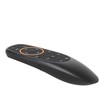 CP G10s Universāla Smart TV Air Mouse - Bezvadu / IR Pults Balss Asistents &amp; Giroskops Melna