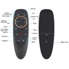 CP G10s Universāla Smart TV Air Mouse - Bezvadu / IR Pults Balss Asistents &amp; Giroskops Melna