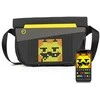 Divoom Pixoo Sling Bag V Premium Laikapstākļu izturīga soma ar Led Pixel Art Displeju &amp; App vadību Melna