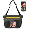Divoom Pixoo Sling Bag V Premium Laikapstākļu izturīga soma ar Led Pixel Art Displeju &amp; App vadību Melna