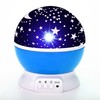 Elight L1 2in1 Rotējošs Zvaigžņu debesu projektors un Nakts lampa ar 4x AAA / USB vadu Zils