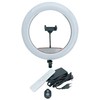 Elight SR14 36cm LED apgaismojuma gredzens ar viedtālruņa turētāju + 220V adapteri + Pults Melna
