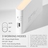 „Elight T1“ sieninis dvigubos projekcijos LED šviestuvas su baterijomis, 1 W, 2700 K, judesio/įniršio jutikliu, USB-C, baltas