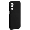 Connect Samsung Galaxy A15 Premium Quality Soft Touch Silikoninis dėklas Juodas