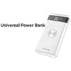 Evelatus EPB05 10000mAh Power Bank X2 USB / Micro USB-C Lightning + 10W bezvadu uzlādētājs balts