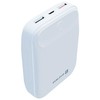Evelatus EPB07 10000mAh Kompakts Power Bank x2 USB Ātrs 18W uzlāde Balta