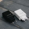Evelatus ETC06 Premium Tīkla Adaptīvs Lādētājs EU 3 Portu 32W USB-C / USB-A2 ETC06 Melna