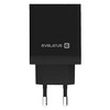 Evelatus ETC06 Premium Tīkla Adaptīvs Lādētājs EU 3 Portu 32W USB-C / USB-A2 ETC06 Melna