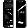 Evelatus EWC07 Multi Vides Galda lampa ar 5W Bezvadu Lādētāju Melna