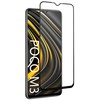 Dėklas Evelatus Xiaomi Poco M3 2.5D Full Cover Japan Glue Glass Anti-Static