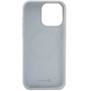 Evelatus Apple iPhone 15 Pro Max Premium Magsafe Soft Touch Silikoninis dėklas New Function Pilkas Mėlyna