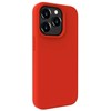 Evelatus Apple iPhone 15 Pro Max Premium Magsafe Soft Touch Silikoninis dėklas Raudona