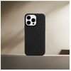 Evelatus Apple iPhone 15 Pro Max Premium Magsafe Soft Touch Silikoninis dėklas Juodas