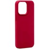 Evelatus Apple iPhone 14 Plus Premium Magsafe Soft Touch Silikoninis dėklas Dark Raudona