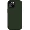 Evelatus Apple iPhone 15 Premium Magsafe Soft Touch Silikoninis dėklas Dark Olive